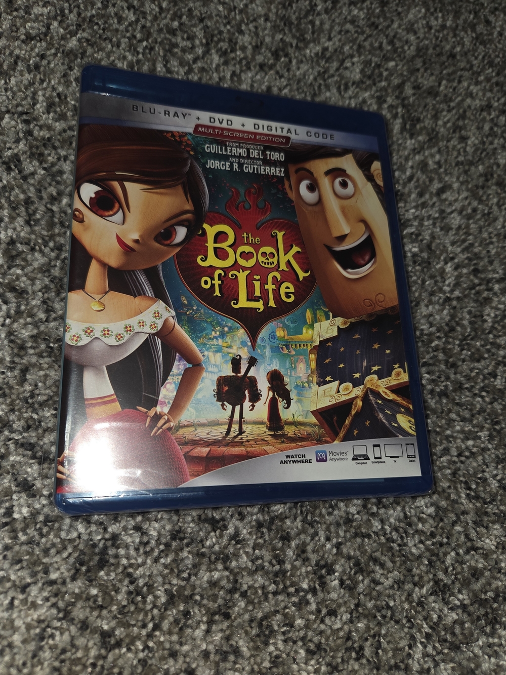 The Book of Life Blu-ray + DVD + Digital Code - Blue